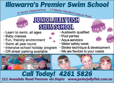 Junior Jelly Fish Swim School - Education Perth 3