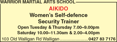 Warrior Martial Arts School - Education Perth 4