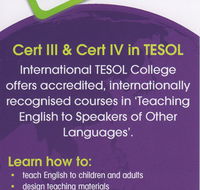International TESOL College - Education Perth