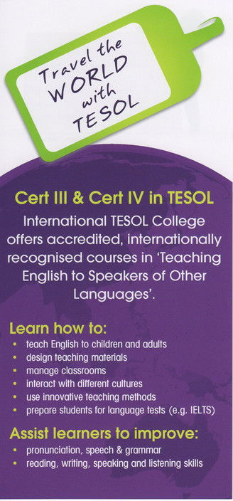 International TESOL College - Education Perth 0