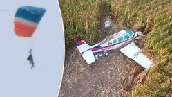 Skydivers watch plane vanish from sight, make split-second decision to jump Education Perth
