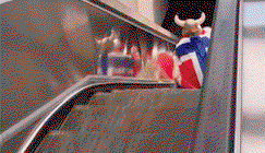 Viking madness grips Boston escalator as Norway fans march toward World Cup match Education Perth
